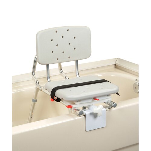 Eagle Health Tub Mount X Short Transfer Bench with Molded Swivel Seat