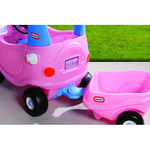 Little Tikes Cozy Coupe Princess Trailer Ride On