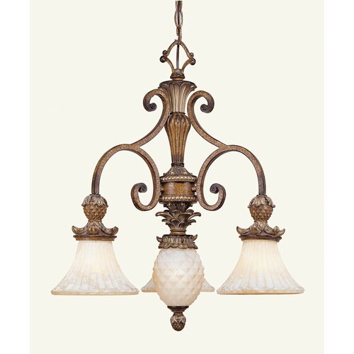 Metropolitan by Minka Zaragoza Chandelier in Golden Bronze