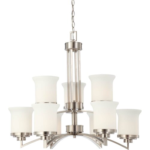 Nuvo Lighting Harmony 9 Light Chandelier