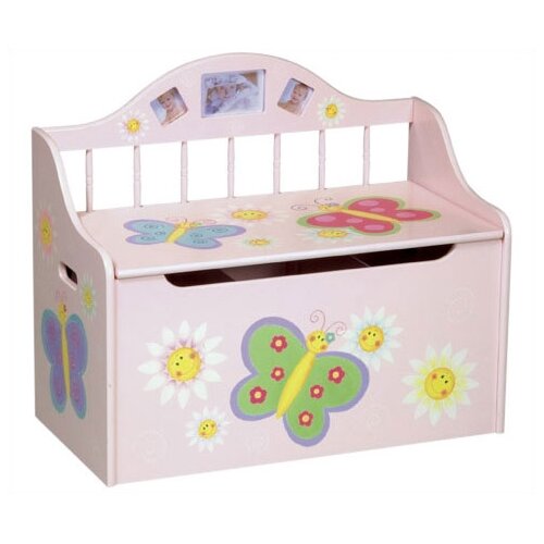 Guidecraft Butterfly Toy Box