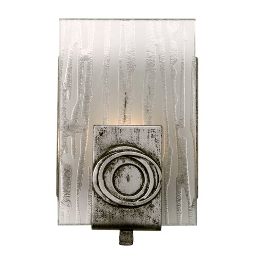 Varaluz Polar 1 Light Recycled Wall Sconce