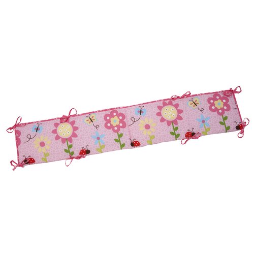 NoJo Little Miss Lady Bug Traditional Padded Bumper