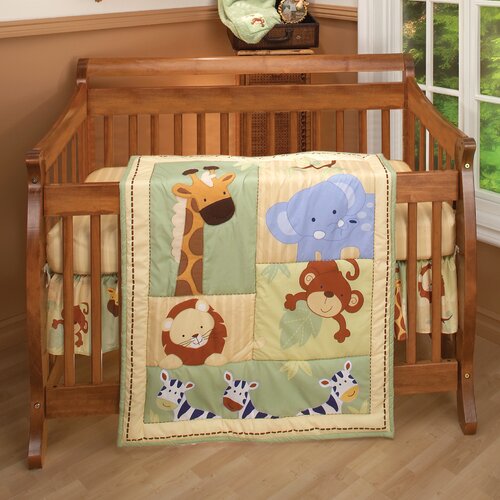 NoJo Safari Kids 3 Piece Comforter Set