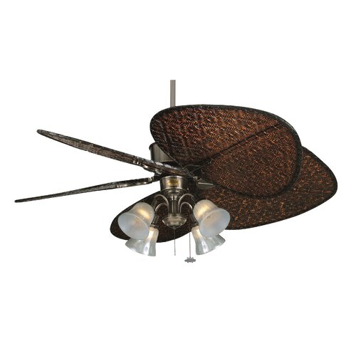 Fanimation 52 Islander 5 Bamboo Blade Ceiling Fan (Set of 5)