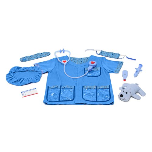 Melissa and Doug Veterinarian Role Play Costume Set