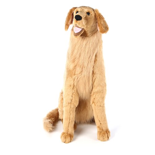 Melissa and Doug Large Golden Retriever Plush Stuffed Animal