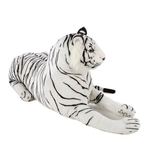 Melissa and Doug White Tiger Plush Stuffed Animal