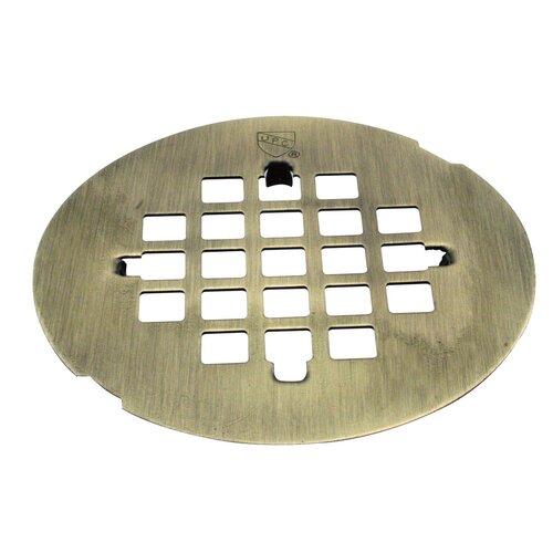 Westbrass Snap In Strainer Grid Shower Drain