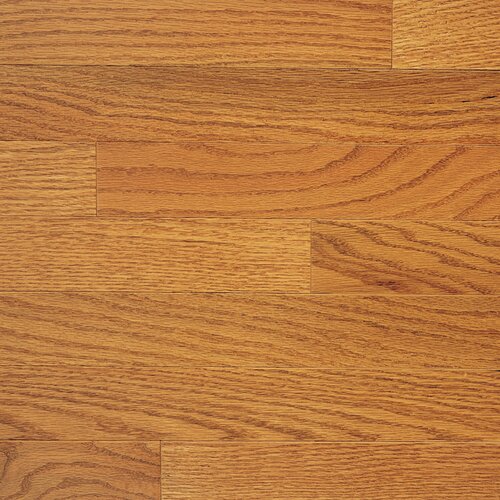 Somerset Floors Color Plank 5 Engineered Red Oak Flooring in Golden