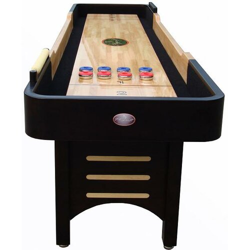 Playcraft Coventry 16 Espresso Shuffleboard, Butcher Block Bed and