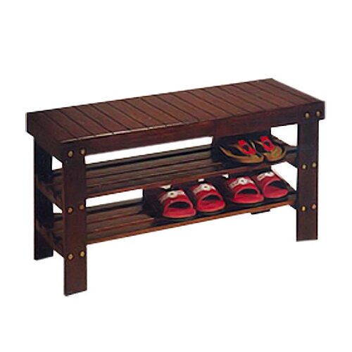 International Design USA Shoe Storage Bench