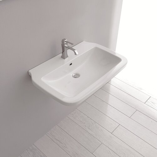 WS Bath Collections Ceramica Valdama Nova Wall Mounted / Vessel