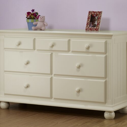 Sorelle Vista 7 Drawer Double Dresser