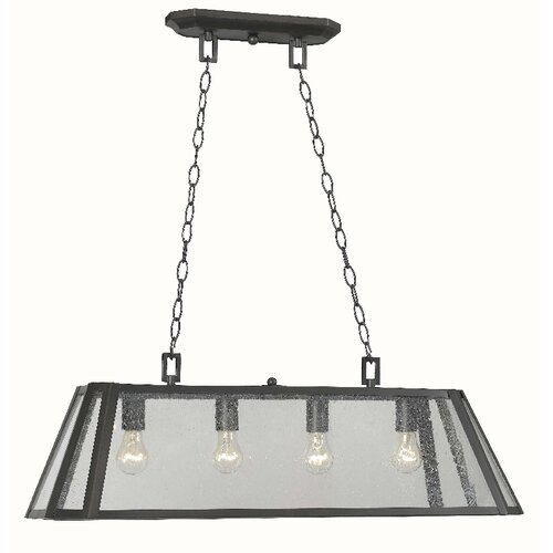 World Imports Lighting Bedford 4 Light Kitchen Island Pendant