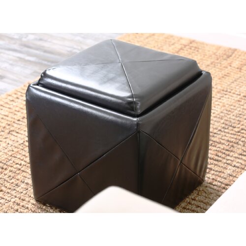 Abbyson Living Bentley Cube Ottoman