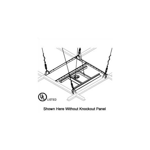 Peerless Variable Position Suspended Ceiling Plate