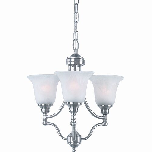 Royce Lighting Prescott 3 Light Mini Chandelier