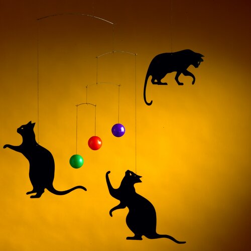 Flensted Mobiles Feline Fun Cat Mobile