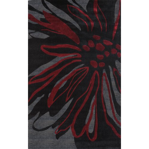 nuLOOM Barcelona Black Rug