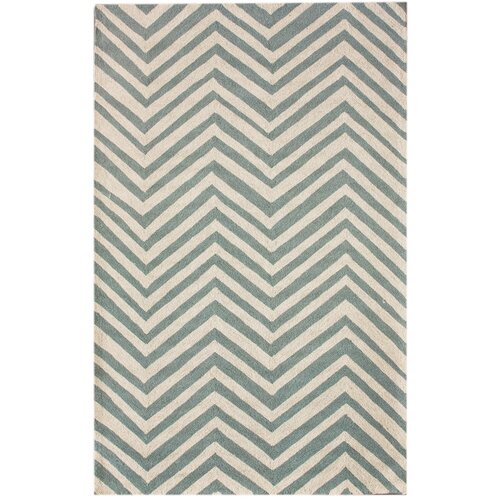 nuLOOM Trellis Light Blue Chevron Rug