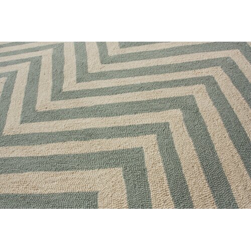 nuLOOM Trellis Light Blue Chevron Rug