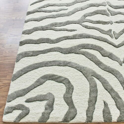 nuLOOM Earth Soft Zebra Grey Rug