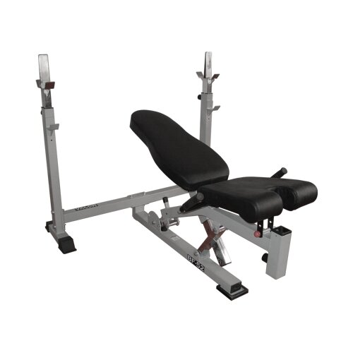 Valor Athletics Adjustable Olympic Bench with Dual Positions