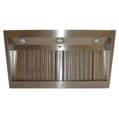 Cavaliere 40 x 19.3 Insert Liner Range Hood with 1000 CFM