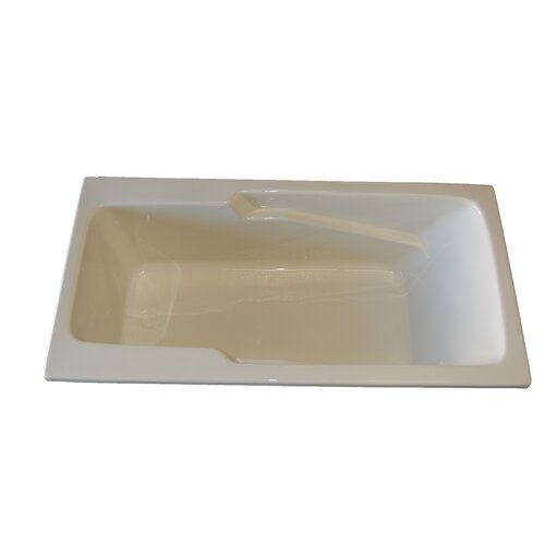 American Acrylic 60 x 30 Soaker Armrest Bathtub   BRA 30S