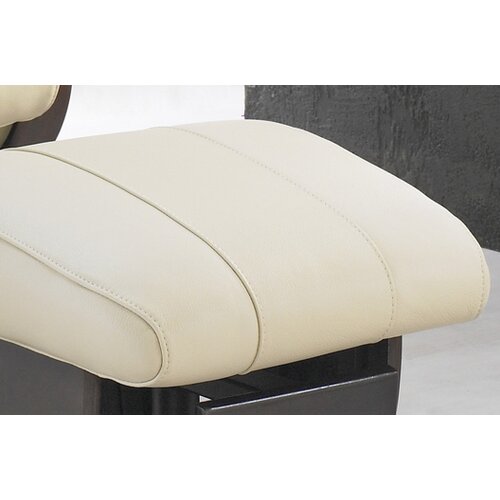 Dutailier 214 Monaco Glider with Open Base and Ottoman