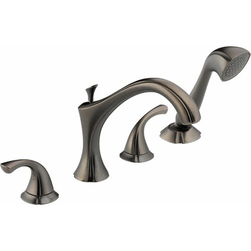 Delta Addison Roman Tub Faucet Trim with Handshower