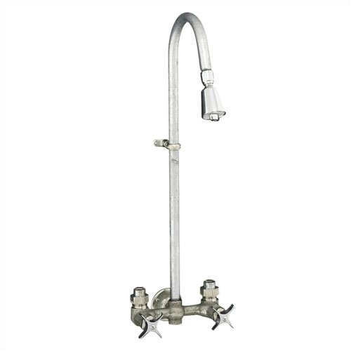 Kohler Industrial Exposed Shower with Reversible Yoke and Galvanized