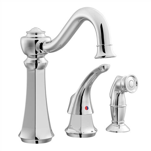 Moen Vestige High Arc One Handle Widespread Kitchen Faucet