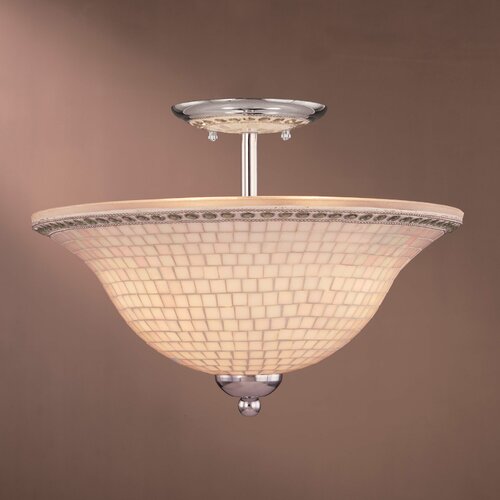 Minka Lavery 3 Light Semi Flush Mount