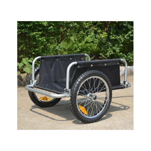 Aosom Traveler Flatbed Cargo / Luggage Bike Trailer