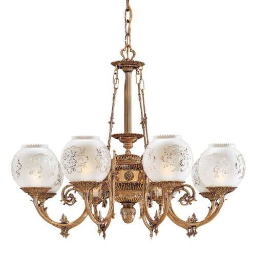 Metropolitan by Minka Vintage 8 Light Chandelier