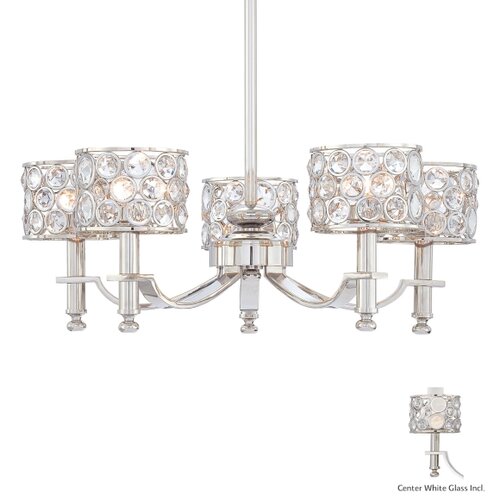 Metropolitan by Minka Magique 5 Light Chandelier