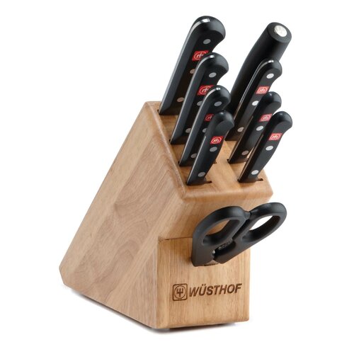 Wusthof Gourmet 10 Piece Knife Block Set