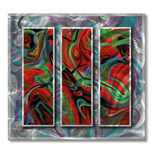 All My Walls Kinetic Energy Metal Wall Hanging