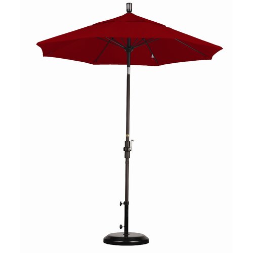 California Umbrella 7.5 Fiberglass Market Collar Tilt Umbrella