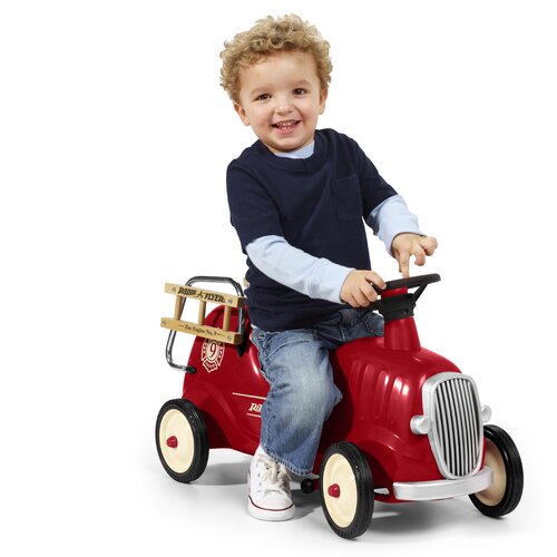 Radio Flyer Little Engine Pedal Fire Truck