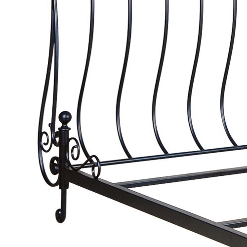 Bello Metal Sleigh Bed