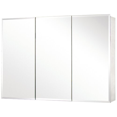 Pegasus Tri View Beveled Mirrored Medicine Cabinet