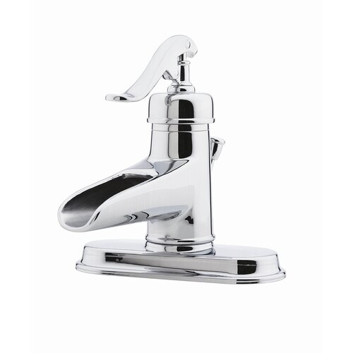 Pfister Ashfield Single Hole Vessel Bathroom Faucet with Single Scroll