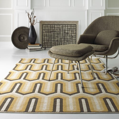 Karastan Panache Golden Rod Willis Tower Rug