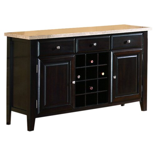 Steve Silver Furniture Monarch Wine Rack and Server