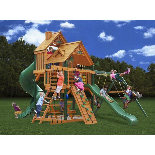 Gorilla Playsets Great Skye I with Amber Posts Cedar Swing Set