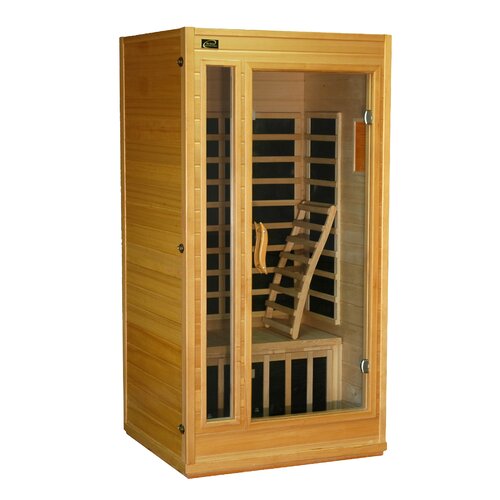 Great American Sauna Company GASC 1 2 Person Carbon FAR Infrared Sauna