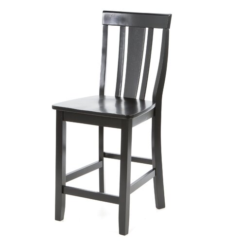 Crosley Shield Back 24 Barstool in Black